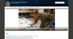 Desktop Screenshot of jtfn.northcom.mil